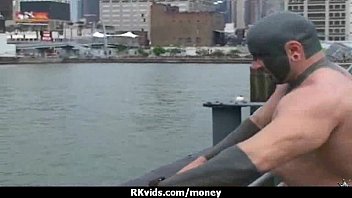 Preview 1 of Big Chest Porno - Hooker gets payed and tape for sex 21