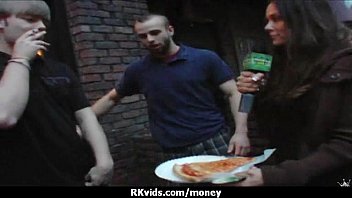 Preview 4 of Big Chest Porno - Hooker gets payed and tape for sex 21