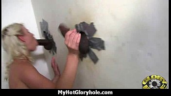 Preview 1 of Montok No Leg - Horny Lady Enjoys Gloryhole Cocksucking Interracial 24