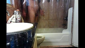 Preview 1 of Japanese Mom Dmm - webcam shower on big screen of sorority house