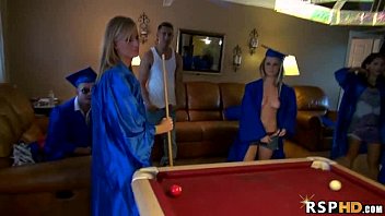 Preview 3 of Caricias En Tu Chocho 1 - Graduation party orgy Autumn Lee,  Madison Chandler 1