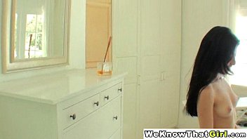 Preview 1 of Mom Taboo Assjob Kitchen - Beautiful teen gets her tight pussy fucked Kimberly Gates 2