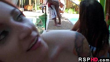 Preview 1 of Chanish Xxx - Teens having orgy Amia Miley,  Phoenix Askani 6