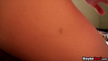 Preview 2 of Angela New - Amateur teen tries anal for the first time Chloe Banks 2 3