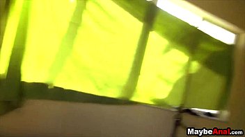 Preview 1 of Tiny Locksy Pov - Girl films her first time anal adventure Sandy Fox 2 4