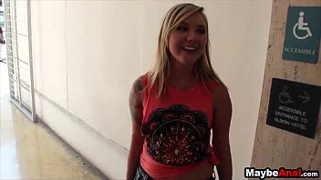 Preview 2 of Waterly Black Ass Fisted - Teen blonde gets buttfucked Addison Grey 1