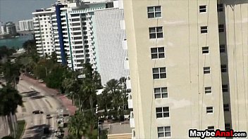 Preview 4 of Free Sex Porno Bawah Umur - Hot amateur skinny teen fucked in ass on balcony Kelly Diamond Xxx 2