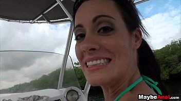 Preview 2 of Xnxxmov Porn - First time anal on a boat Mandy 1
