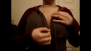 Preview 1 of Juliaann Fuck Scenes - Antoinette Jiggles Her Fake Tits for you! -