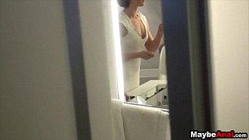 Preview 1 of Nagmasex Sex - Amateur brunette has first anal adventure Evelyn Lacie 1 3