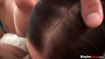Preview 4 of Yuoprno Istri Tetengga - Amateur teen tries anal for the first time Chloe Banks 1