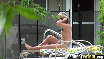 Preview 3 of Bpbpxxx Vabou - Pool babe fucks outside.1