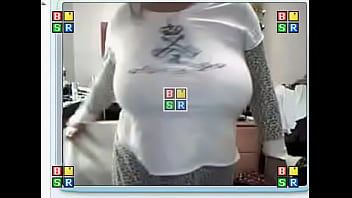 Preview 1 of Blonder - Busty GF Pajamas Webcam Flasher