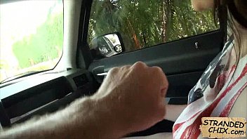 Preview 1 of Alert O Ean - Teen stranded sucks dick for a ride home Tali Dava.2.4