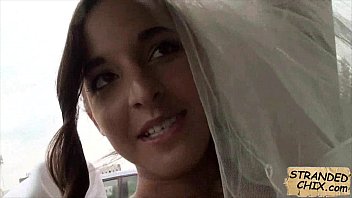 Preview 4 of Xxxrussya - Bride fucks random guy after wedding called off Amirah Adara.1.2