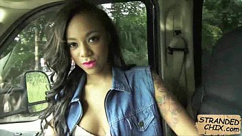 Preview 4 of Porno Star Brazzars - Ebony teen fucks for money Diamond Monroe.1.2
