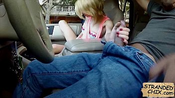 Preview 1 of Que Juega - Blonde teen fucks for a ride Dakota Skye.1.4