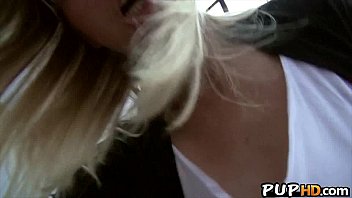 Preview 2 of Phone Boy Wichst - Nerdy teen public fuck Violette Pink 5