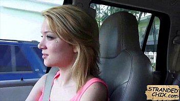 Preview 2 of Abus3d Asian Gangbang - Blonde teen fucks for a ride Dakota Skye.2