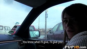 Preview 4 of Hell Sha - Hot girl fucks in car for money 2