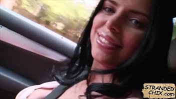 Preview 2 of Girls Get Blackmail - Hot teen fucks for a lift Kira Queen 1.1