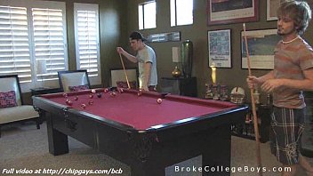 Preview 1 of Orissa Ka Bf - Kaydin and Cody playing billiards - Full videos at https://bit.ly/3ajA64m