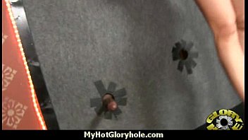 Preview 1 of Gaint Sister - Hottie sucks and fucks black cock for cusmhot at gloryhole 3