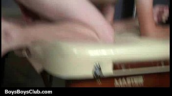 Preview 1 of Big Bum Maija - Muscled black gay boys humiliate white twinks hardcore 11