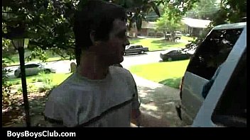 Preview 3 of Ayajh - Muscled black gay boys humiliate white twinks hardcore 24