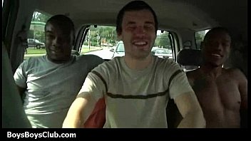 Preview 1 of Ayajh - Muscled black gay boys humiliate white twinks hardcore 24