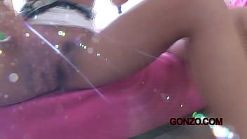Preview 3 of Washes Dish - Russian sluts Monica &amp_ Sunny anal gaping GG257 (exclusive)