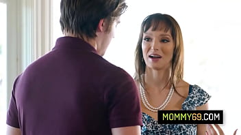 Preview 1 of Xxax Vobio Hd - Hot latina stepmom Lexi Luna fucks with her stepson to relax him