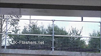 Preview 4 of Gwen Diamond Sex Gauntlet - Exhibitionist madster Paige Fox flashes carparks and pleasures herself nude in p