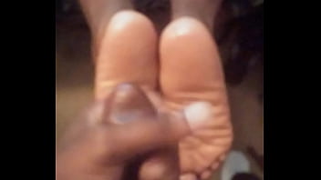 Preview 3 of School Girl Exploited - cum on ebony soles