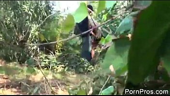 Preview 1 of Xxx Hd Video Freecom - Jacky Joy fucked in the forest