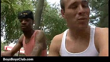 Preview 2 of Mota Lands - Muscled black gay boys humiliate white twinks hardcore 20