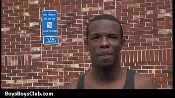 Preview 1 of Need Redhead - Muscled black gay boys humiliate white twinks hardcore 13