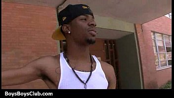 Preview 2 of Stephanie Gangbang - Muscled black gay boys humiliate white twinks hardcore 10
