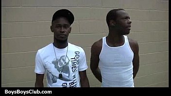 Preview 2 of Orgasmastron - Muscled black gay boys humiliate white twinks hardcore 01