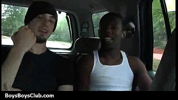 Preview 4 of Orgasmastron - Muscled black gay boys humiliate white twinks hardcore 01