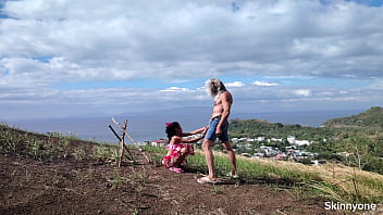 Preview 3 of Mom Sleep Walking Into Sons Room - Abnormal sexual activities publicly in ocean and on mountain with biggest cock and smallest pussy