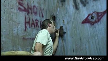 Preview 1 of Sonnet Leaon - Gay hardcore gloryhole sex porn and nasty gay handjobs 23