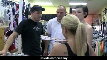 Preview 4 of Two Bank - Sexy wild chick gets paid to fuck 19