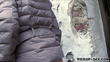 Preview 2 of Afghanistan Girsl - Real amateur Czech slut Emily flashes her tits for cash