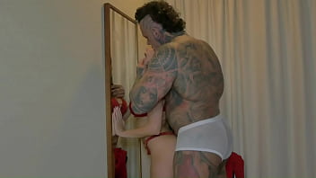 Preview 1 of Sex Sani - Tattooed boy licks my ass before FUCKING ME. I give him a RIMJOB while I jerk off his cock