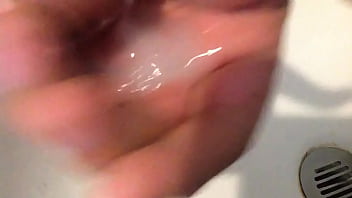 Preview 2 of Chica Elastica Porno Dibujo - Venida en mi mano en el ba&ntilde_o