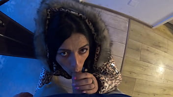 Preview 3 of Free Tube Porn Moms Teach Sex - MilfyCalla- I burned my Glossy Puffer Jacket after i was face fucked 173 prev