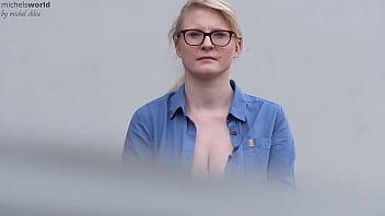 Preview 1 of Sex Video Xxxx Desi - hiking trip - downblouse,  saggy tits and public exposed