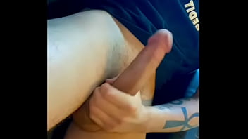 Preview 4 of Breoken Sis - PLAYING WITH MY GIANT ROCK HARD MORNING WOOD COCK WAITING FOR A BUG ASS LATINA TO JUMP ON MY COCK