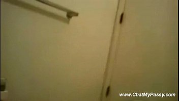 Preview 4 of Amateur With A Ssbbw - Webcam Teen Girl Fingering Her Pussy On The Toilet